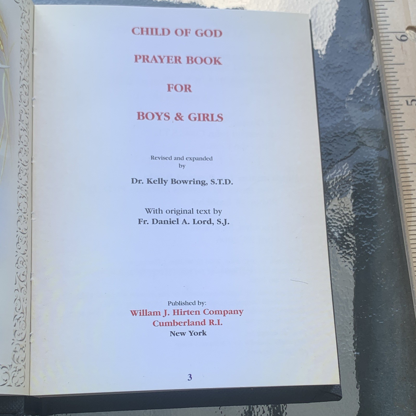 Child of God Prayer Book for Boys & Girls Revised & Expanded Hardcover