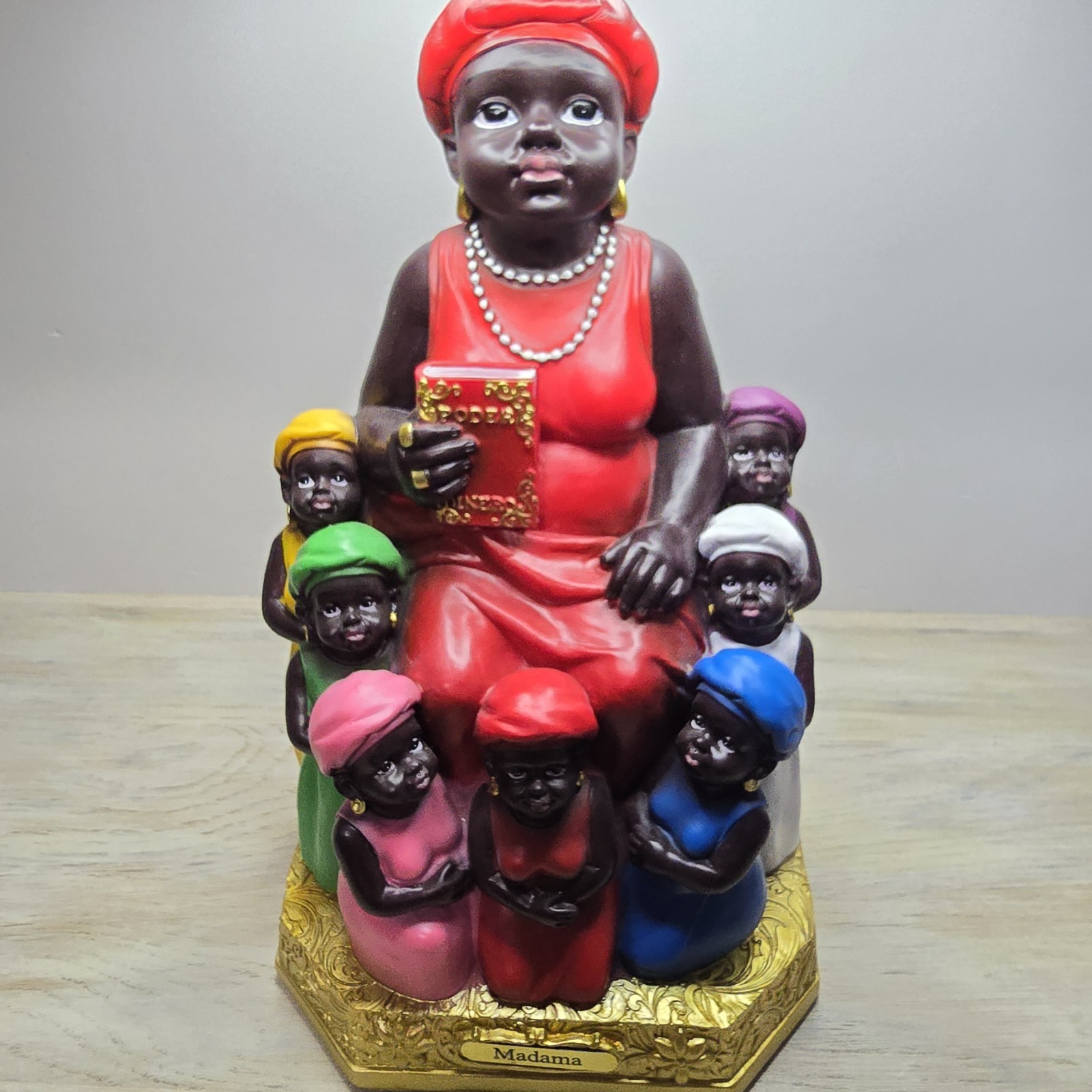 Powerful Madama Statue La Madama Statue Madama with Seven Children Statue Mad…