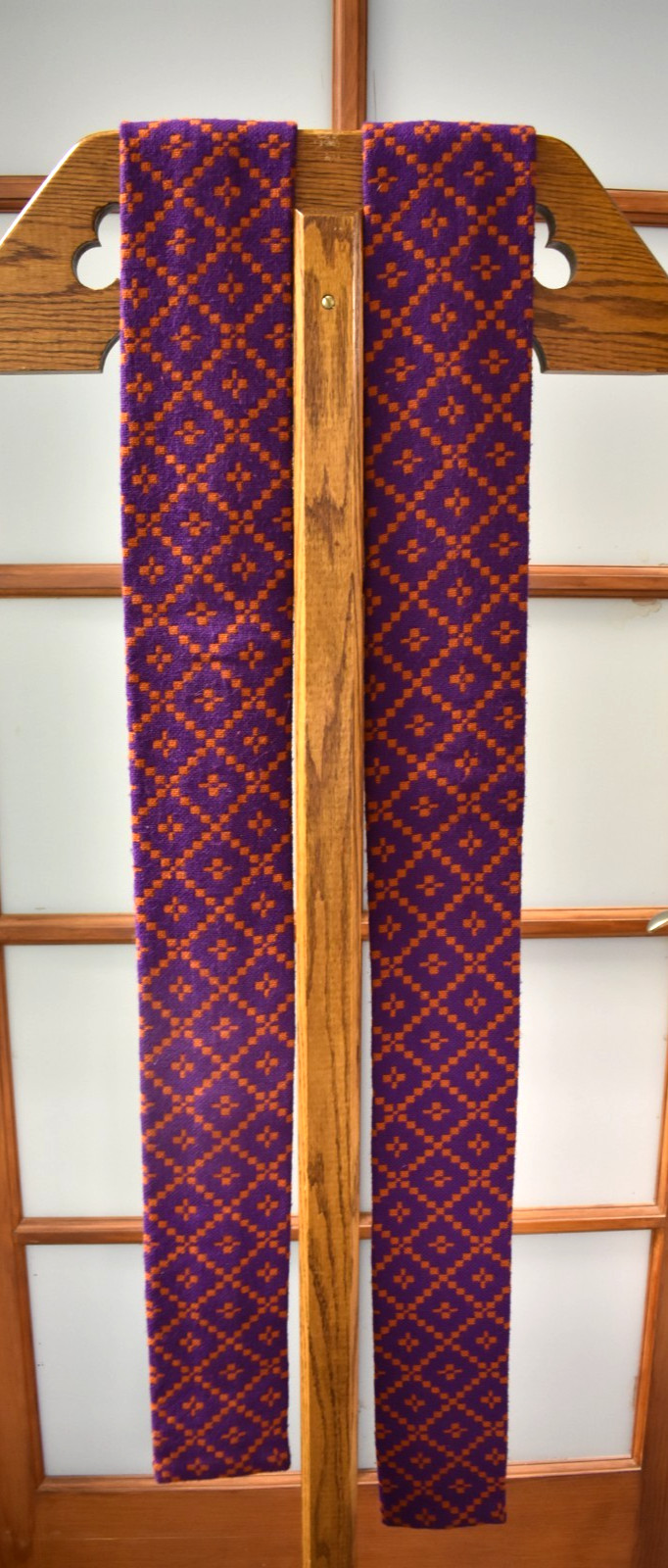+ Group of 3 Used Loose Purple Stoles + (#V302)