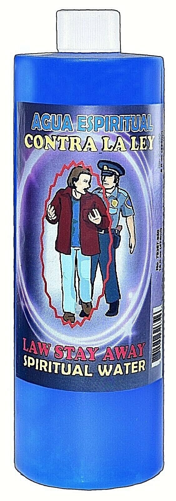 LAW STAY AWAY-CONTRA LA LEY ESPIRITUAL SPIRITUAL WATER 16 OZ. PAGAN & WICCA