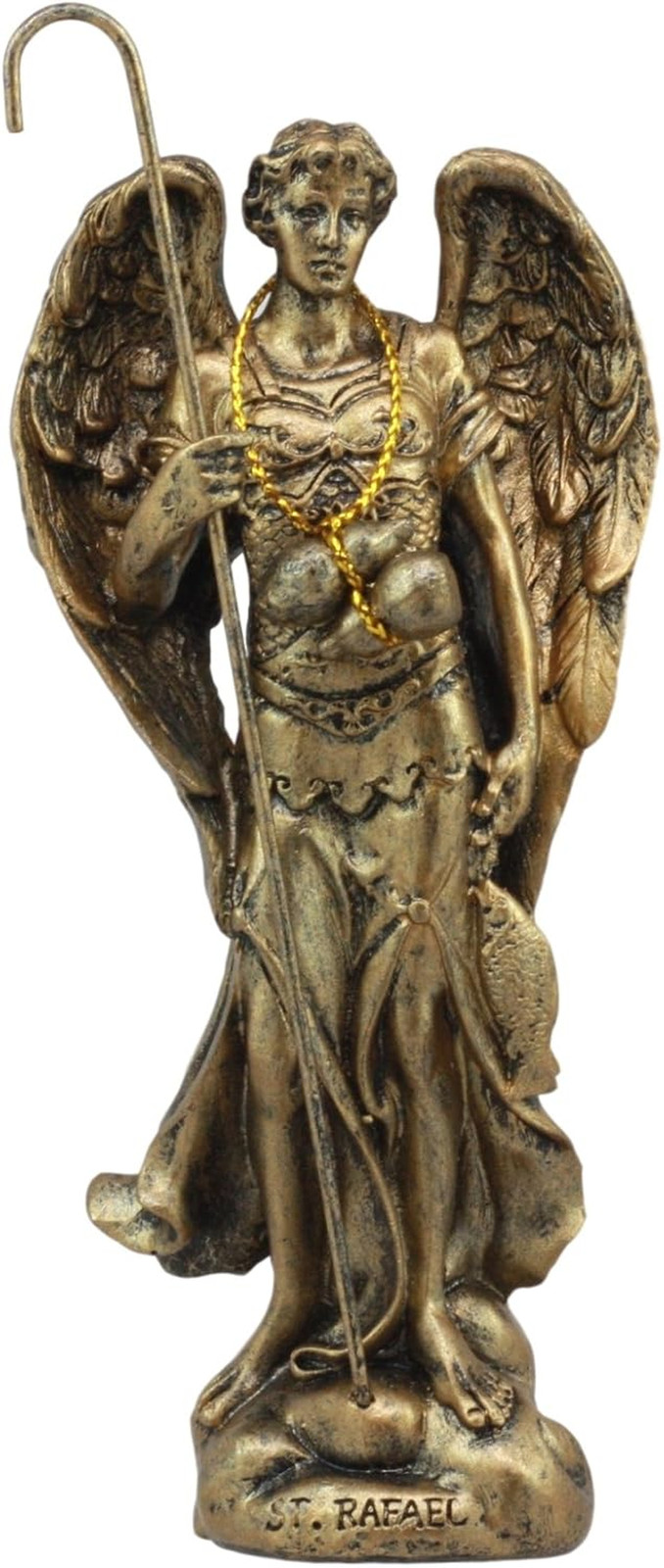 Ebros Bronzed Greek Orthodox Christian Church Archangel of the Angelic Council S