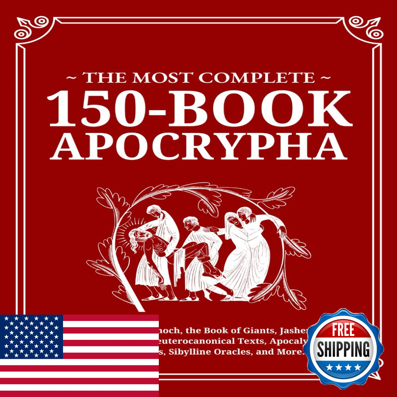Majosta The Most Complete 150-Book Apocrypha Featuring 1-3 Enoch Jasher Giants
