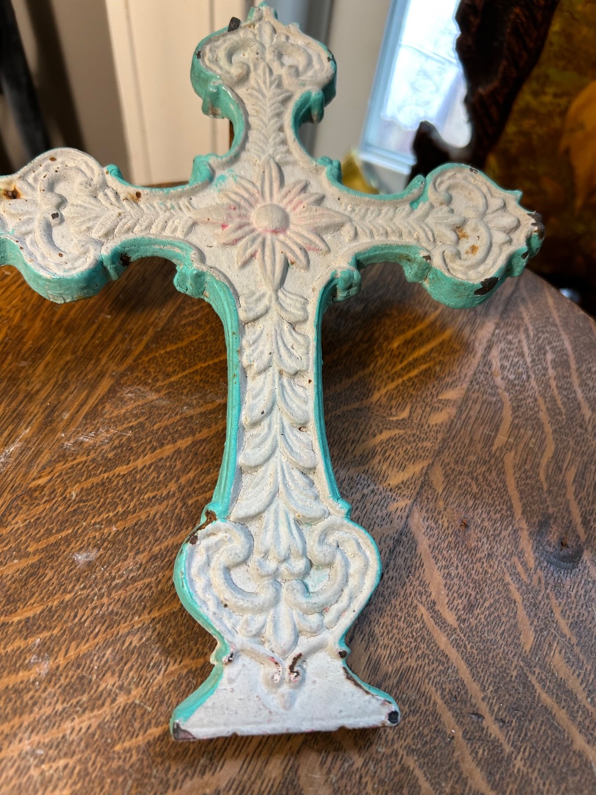 Vintage Iron Cross. Jesus Bible