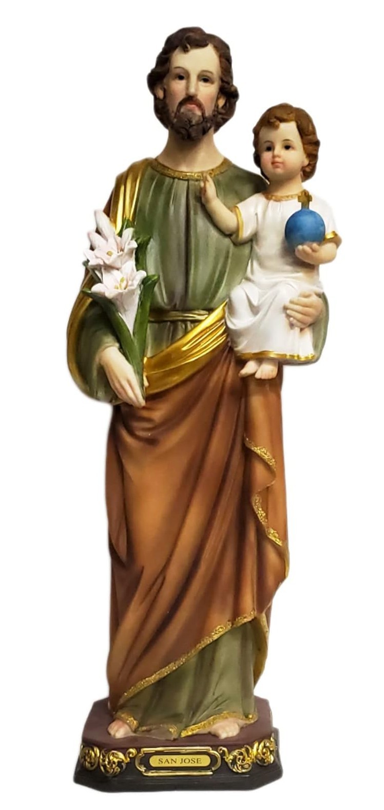 24″ Inch St. Joseph Baby Jesus Statue Imagen Estatua San Jose Religious Gift New