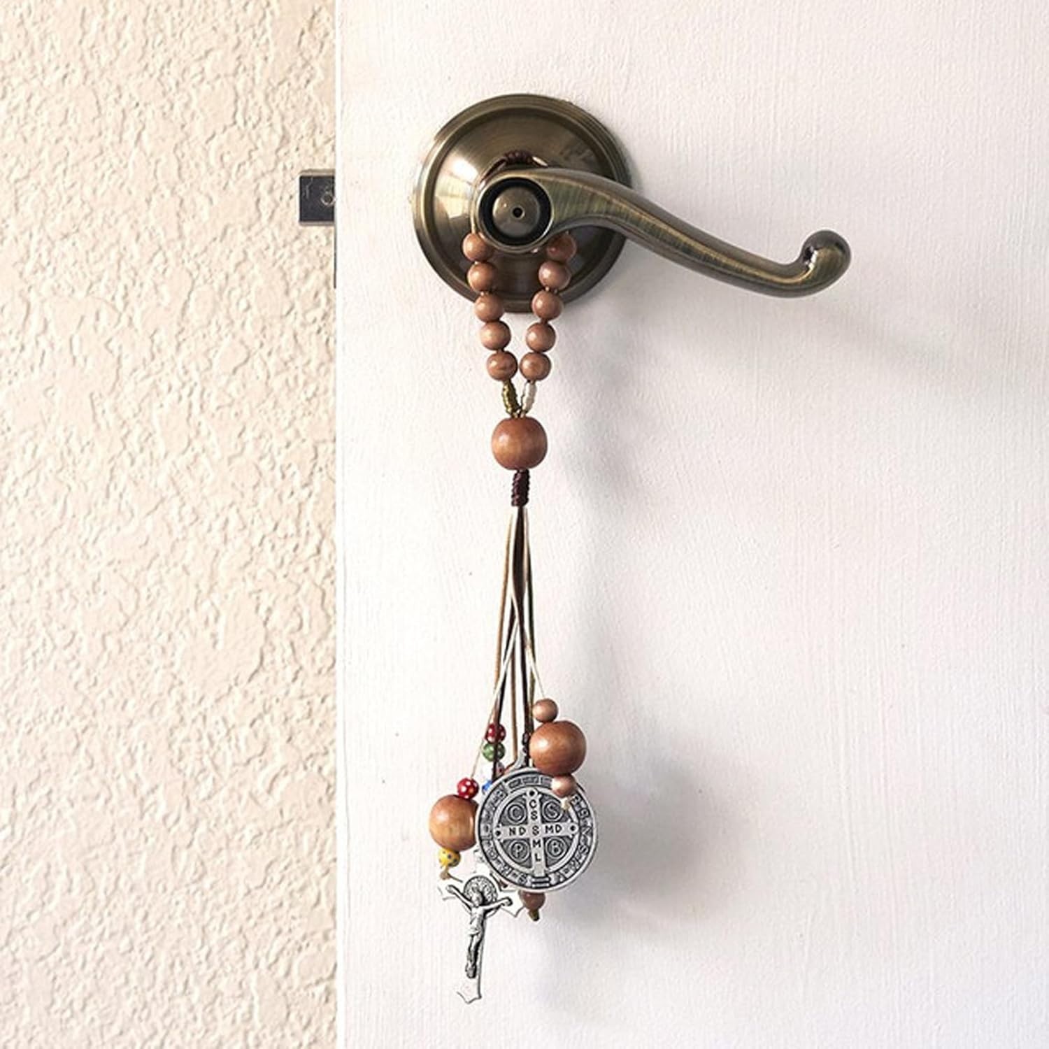 St Benedict House Blessing Medal Door Hanger Catholic Protection Hangers