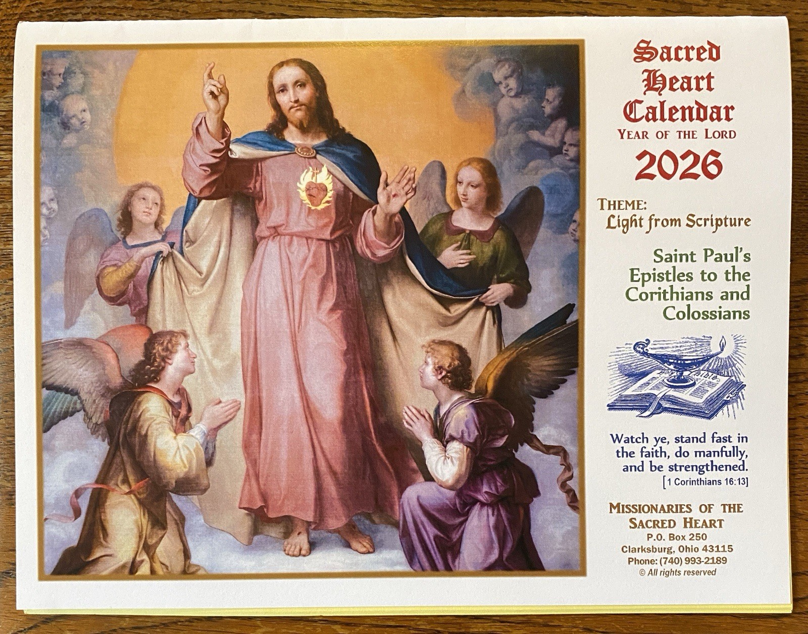 ** 2026 ** Traditional Catholic Calendar