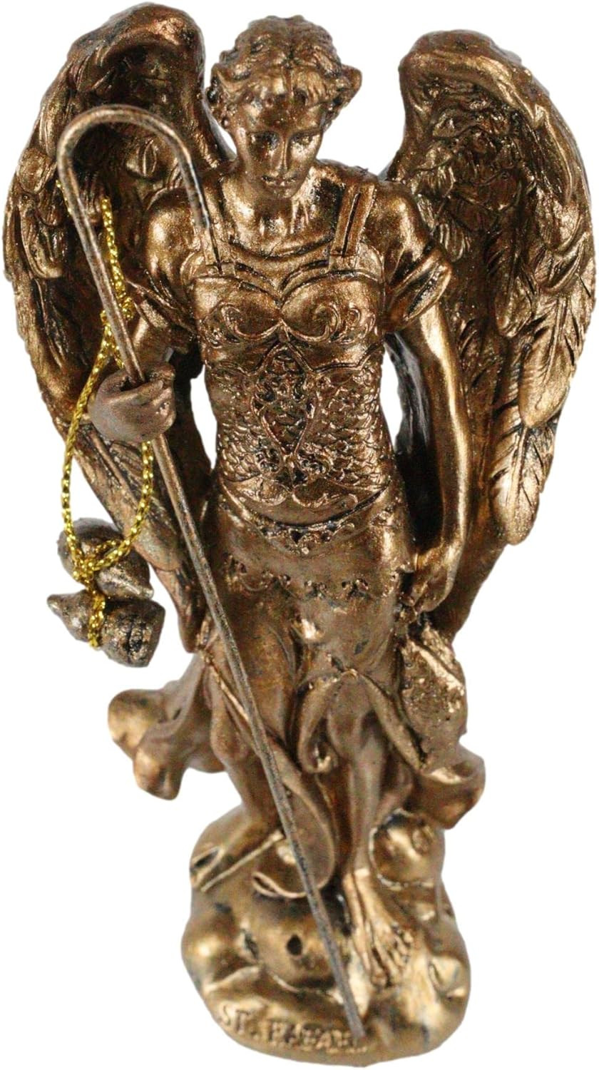 Ebros Bronzed Greek Orthodox Christian Church Archangel of the Angelic Council S
