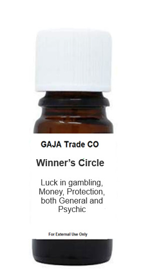 Winner’s Circle Oil 15ml – Luck in gambling, Money, Protection (General)