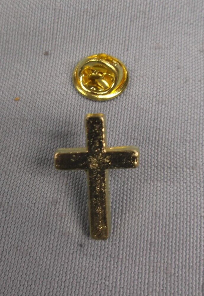 cross SCHOOL LETTER JACKET CHENILLE SPORT AWARD PIN