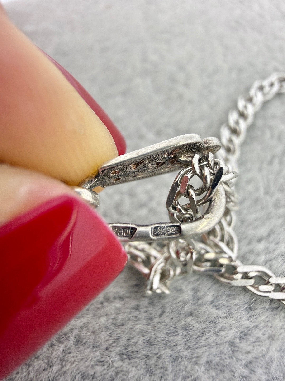 Womens chain made of 925 sterling silver! WOMENS AMULET ORTHODOX