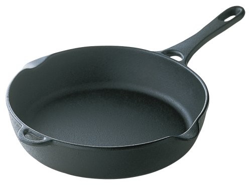 Iwachu 21-inch Frying Pan, Black Finish, Inner Diameter 21cm, Induction