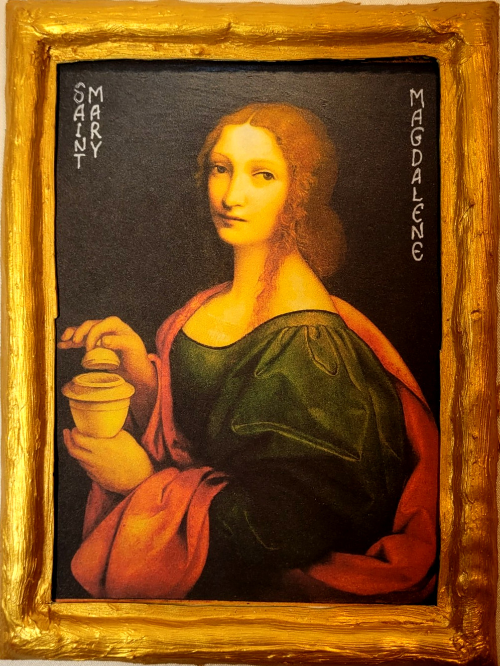 Saint Mary Magdalene Santa Maria Magdalena Roman Catholic Religious Art Icon