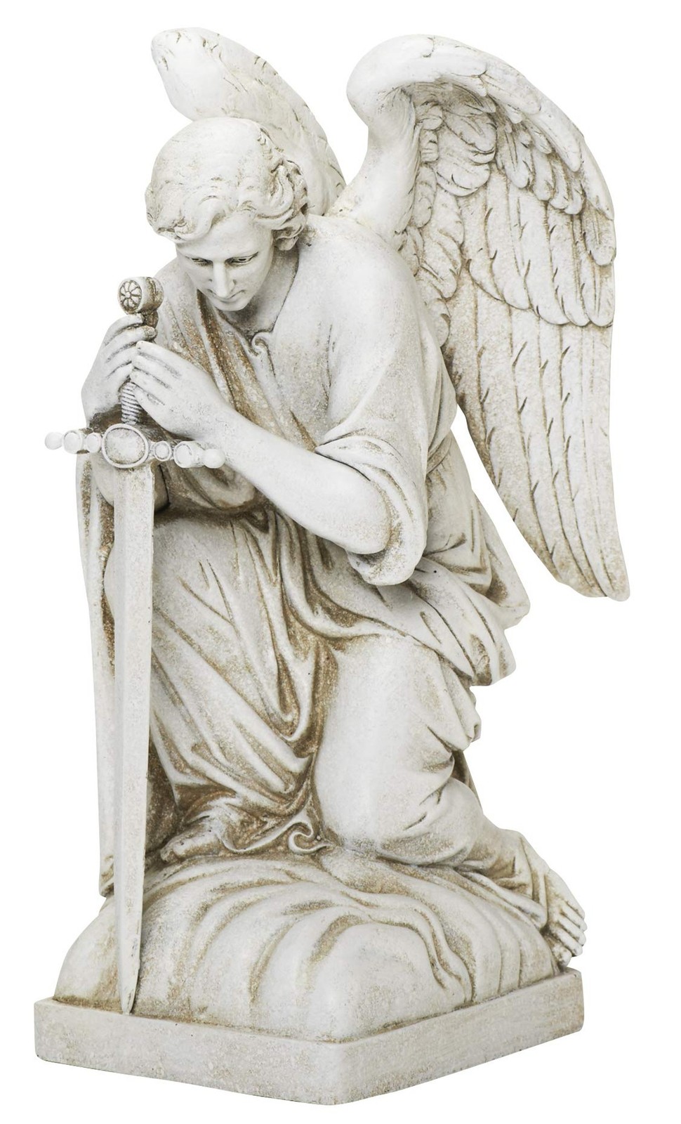 Joseph’s Studio by Roman Inc., Kneeling Male Angel, Garden Collection, Religi…