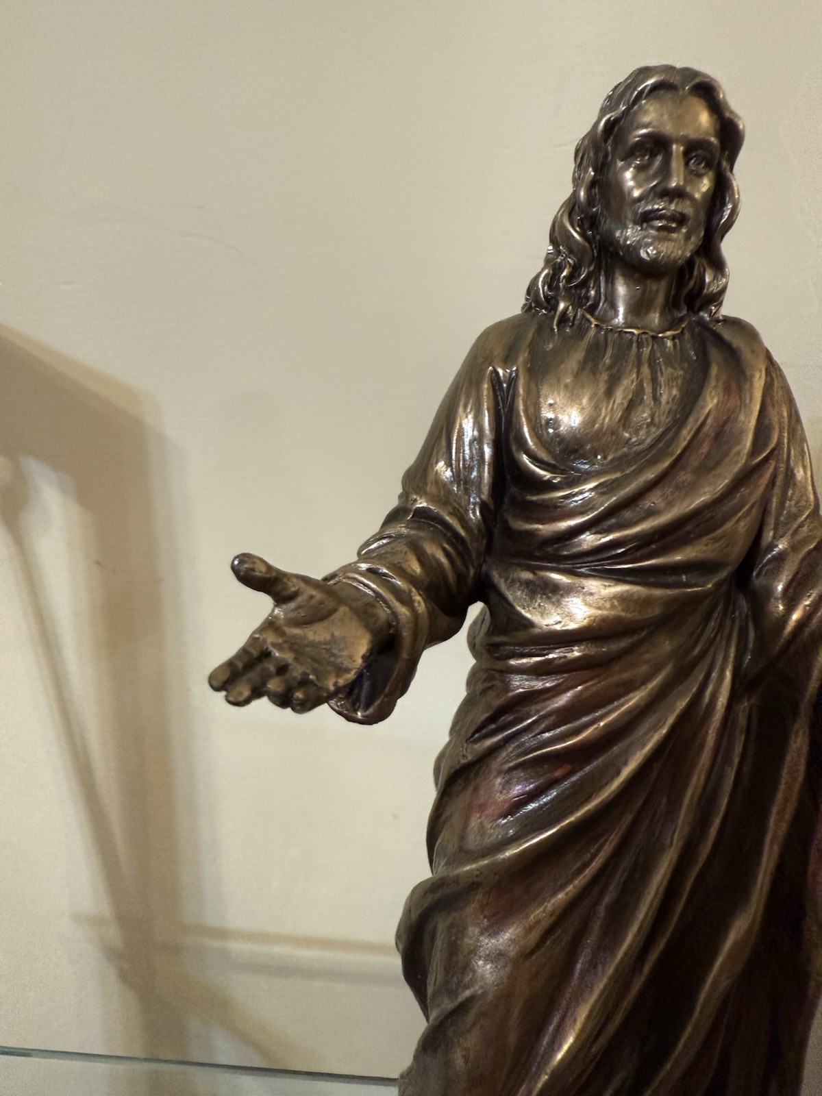 Veronese Design 8 1/4 Open Arms by Jesús Cold Cast Tan Used Good Condition