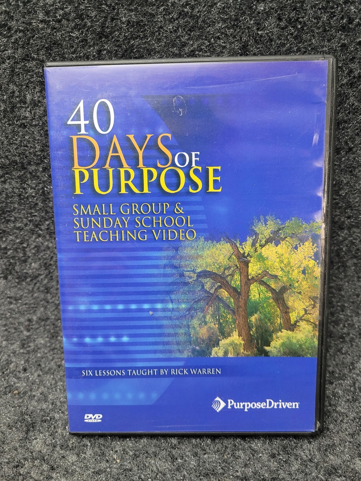 40 Days of Purpose DVD Rick Warren Small Group Sunday School Teaching Video USA
