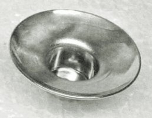 BABY CUP with TRAY in SILVER PLATED with a description YELED TOV in Hebrew