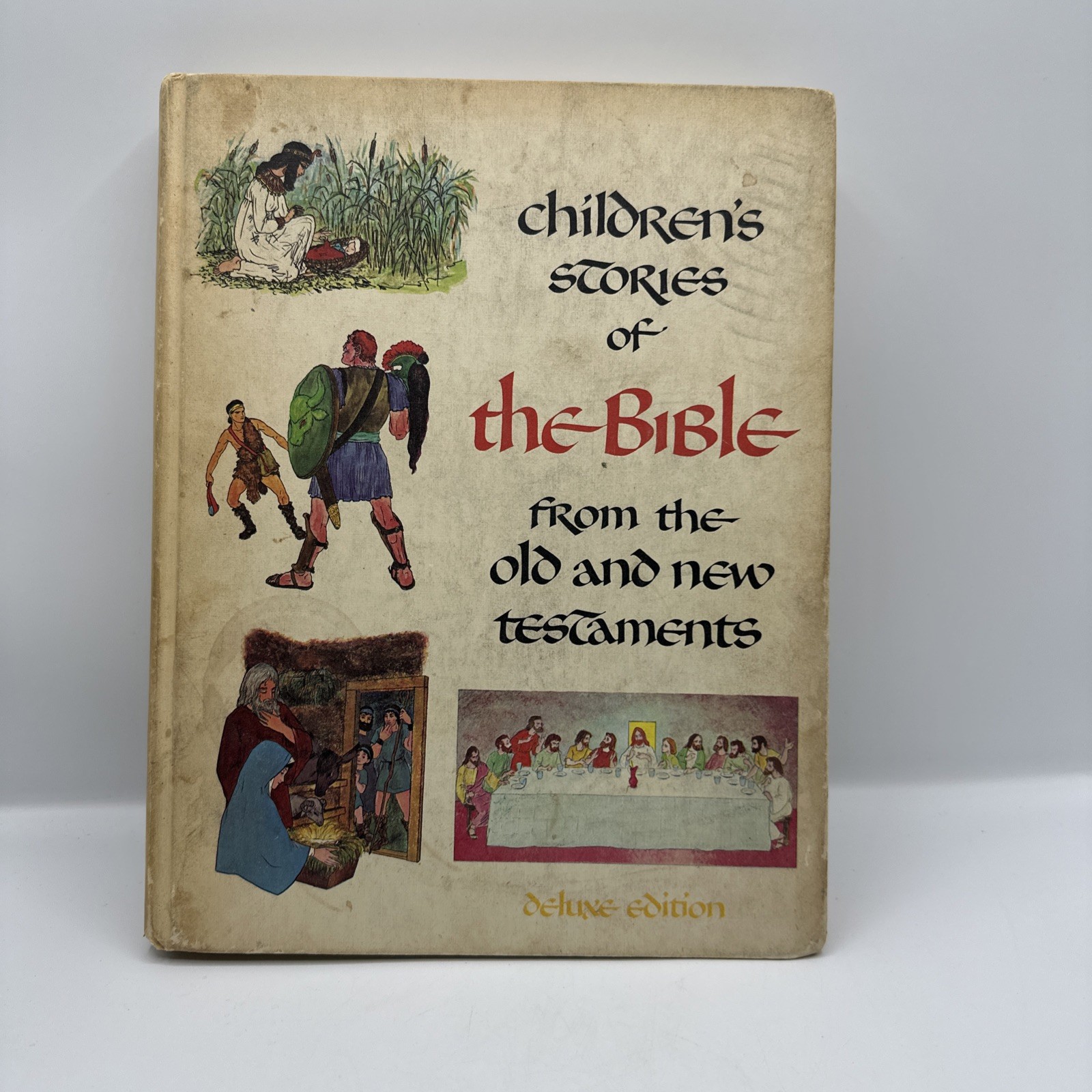 Children’s Stories of the Bible Hardcover Book 1968 The GR Book Company Vintage