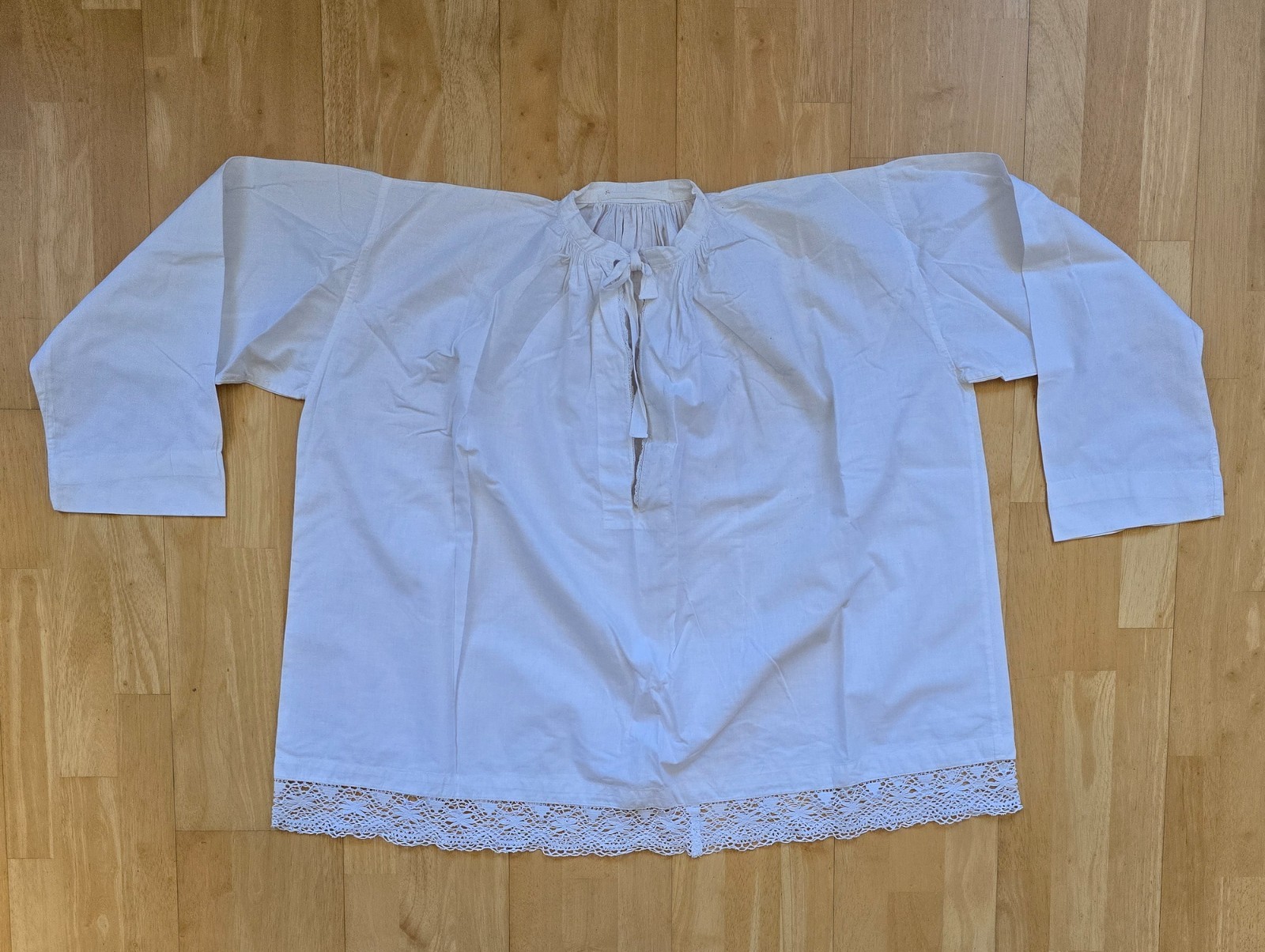 Antique Surplice Rochett Ministrant Ornament Chorrock c. 1900 (# 19050)