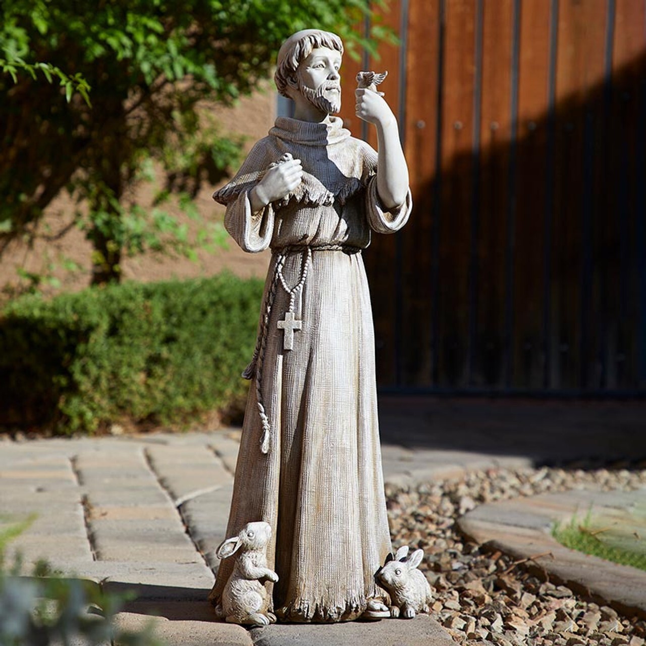 St. Francis Garden Statue, 24″ Outdoor Statues (USUALLY SHIPS WITHIN 2 DAYS)