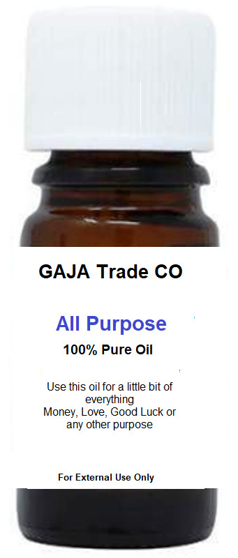 10mL All Purpose Oil – Money Love Good Luck Protection Healing (Sealed)