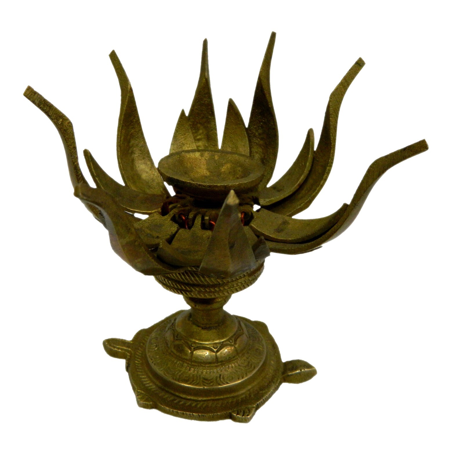 Beautiful Brass Tortoise Shivling Stand – Enhance Your Puja Space