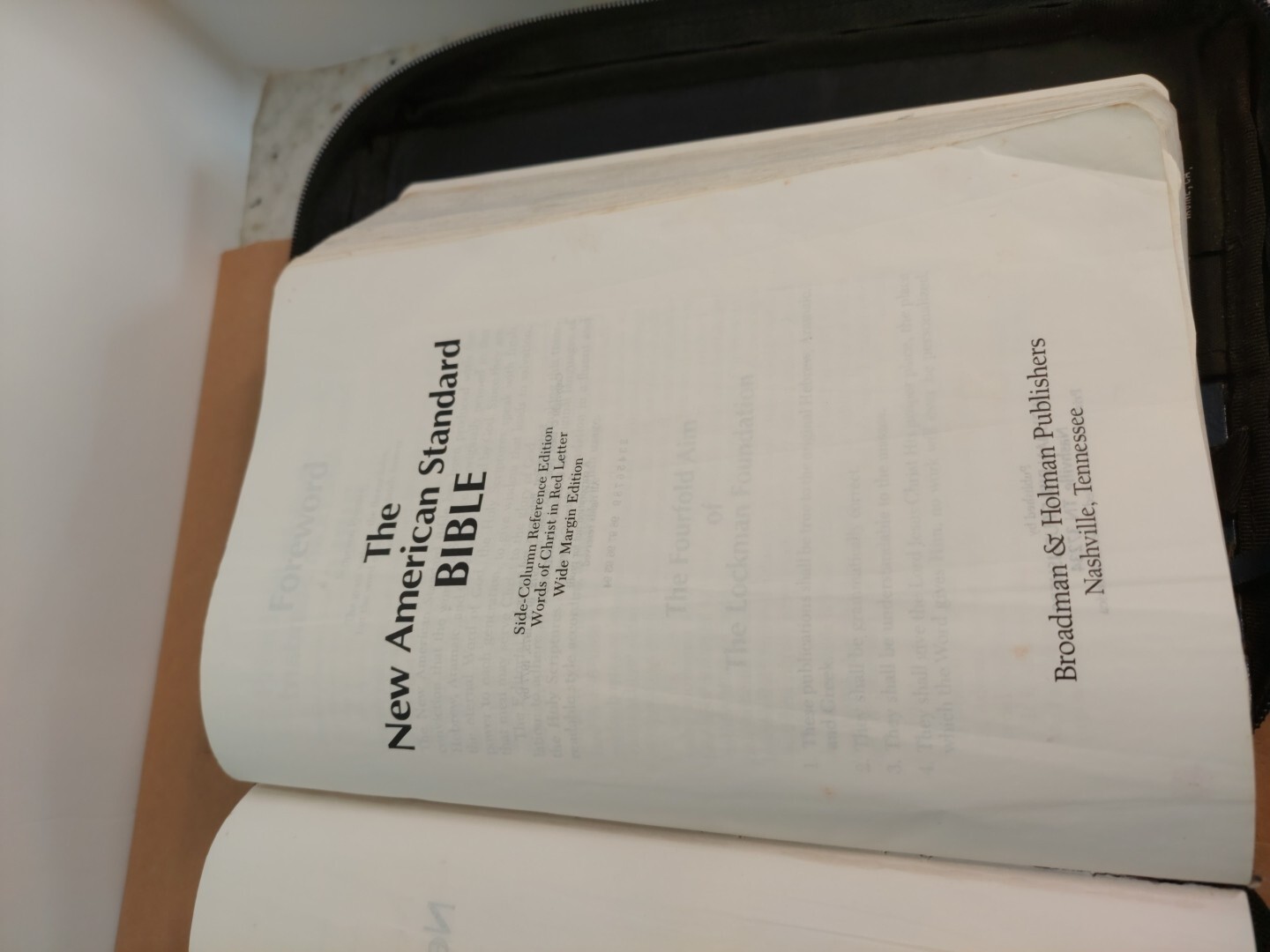I Am the Way – 1970’s Bible With Cover with John 14:6 on the Front – Bible Gear