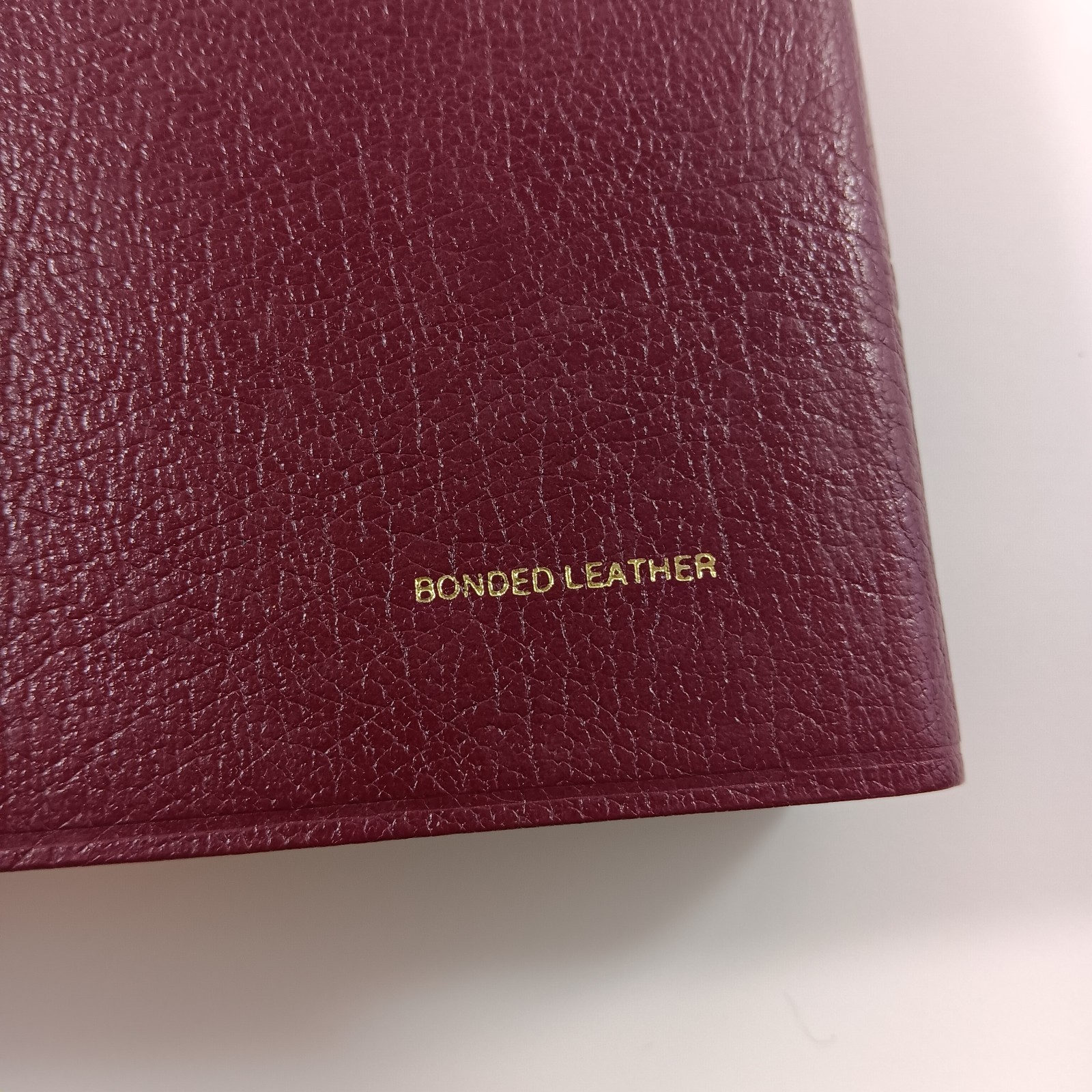 Thomas Nelson Holy Bible King James Bound Leather 1972 Red Letter Excellent Vtg