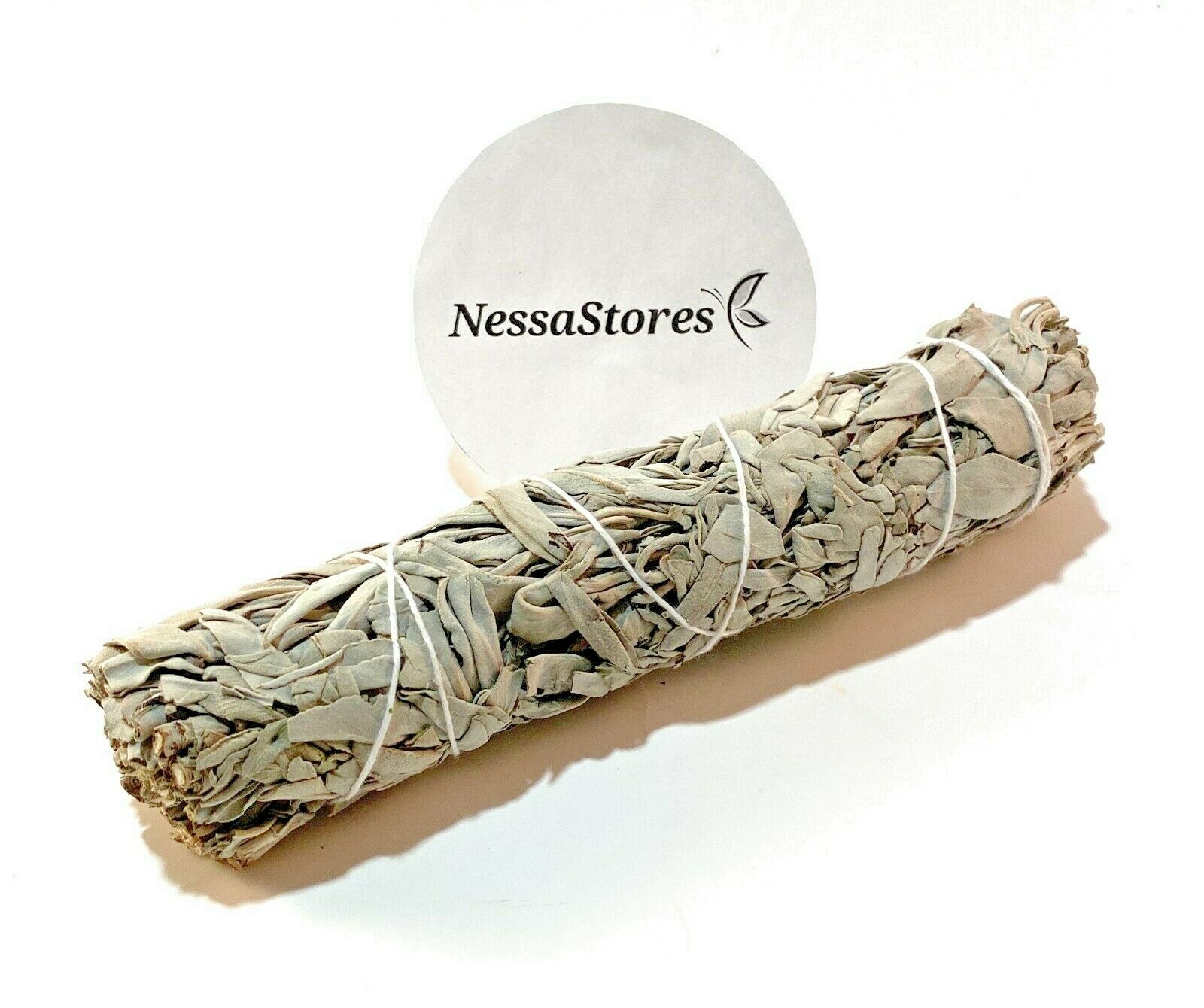 NessaStores White Sage Smudge Incense 7″ Bundle (1 pc) #JC-138