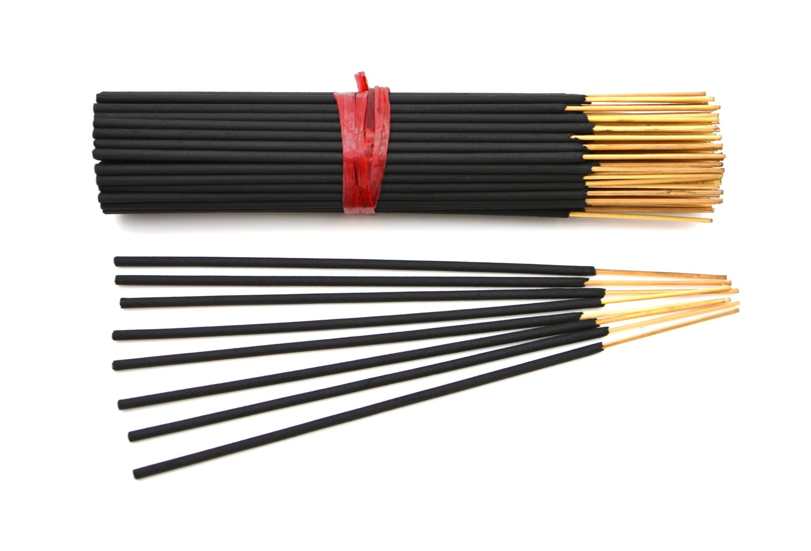 Vanilla Bean Exotic Incense Sticks 7 Inch – Bulk 7″ – 85 to 100 Sticks, Black