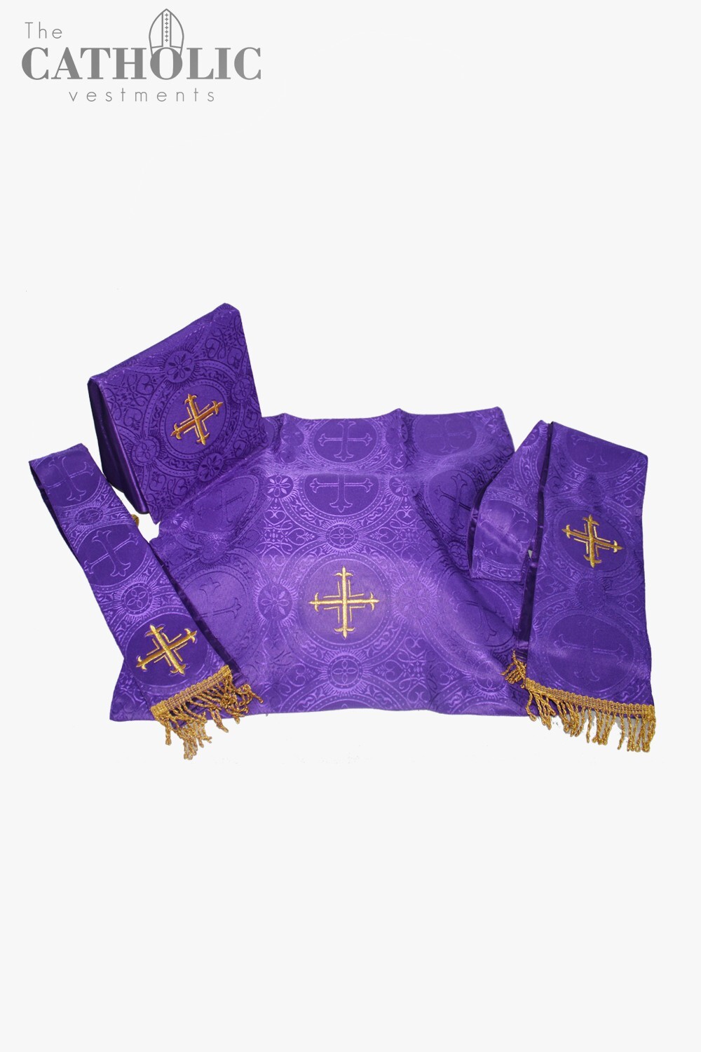 Gothic Vestments & Mass Sets – Violet_( V_COLLAR)