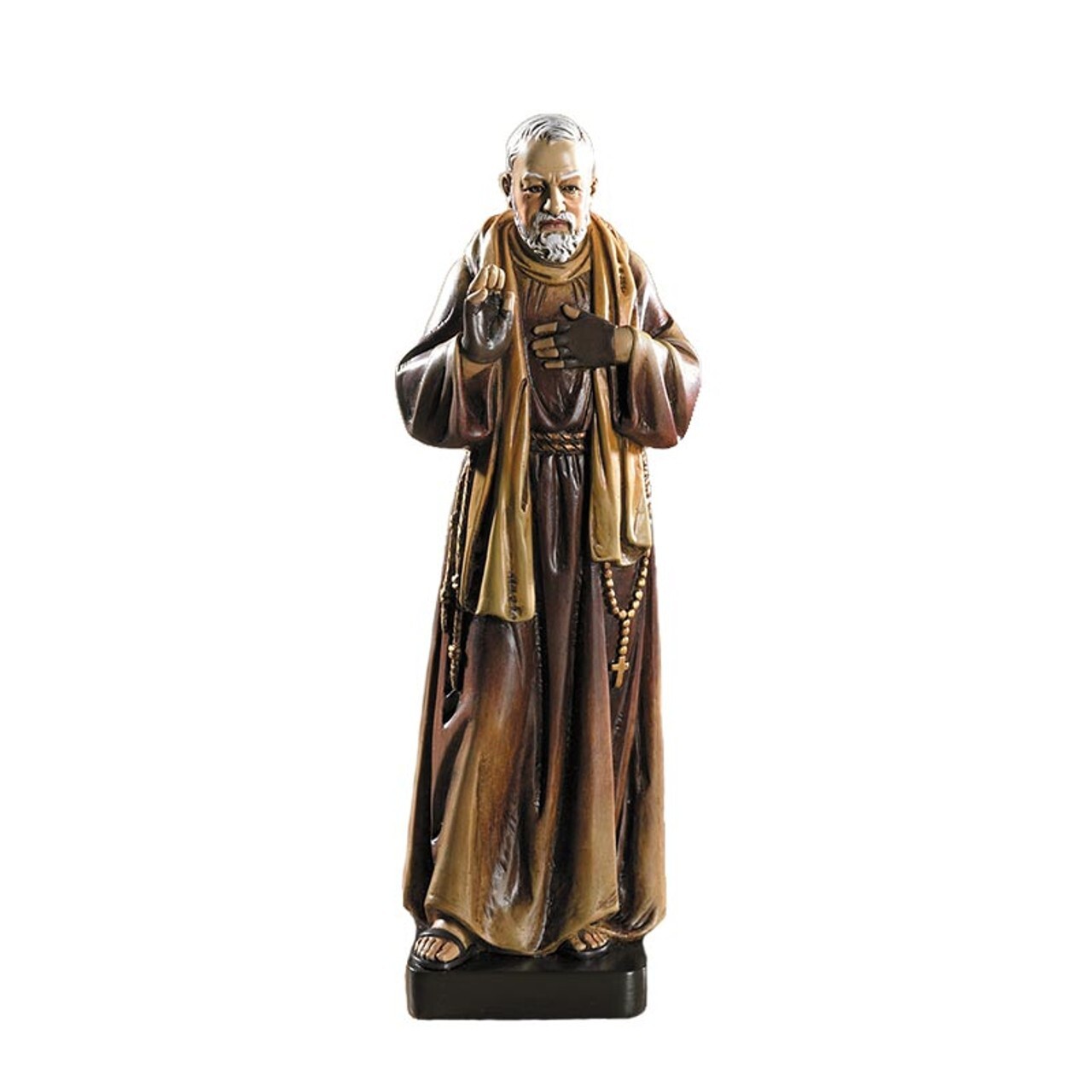 St. Padre Pio Statue, 8″ H Saint Pio Statue (USUALLY SHIP IN 2 DAYS)