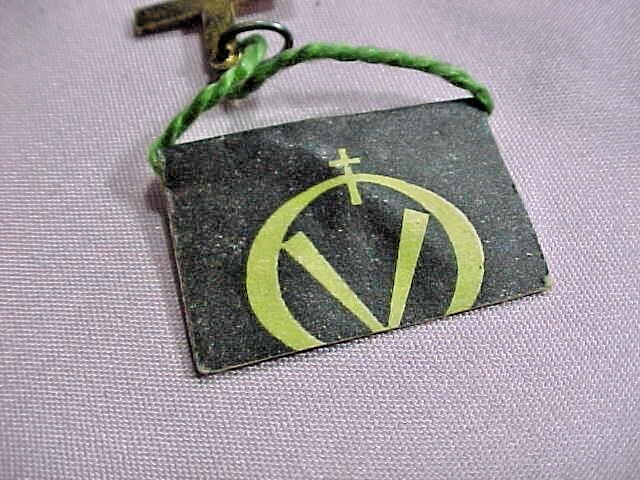 Poland Polish 800 Silver Cross Pendant Gold Washed Srebro