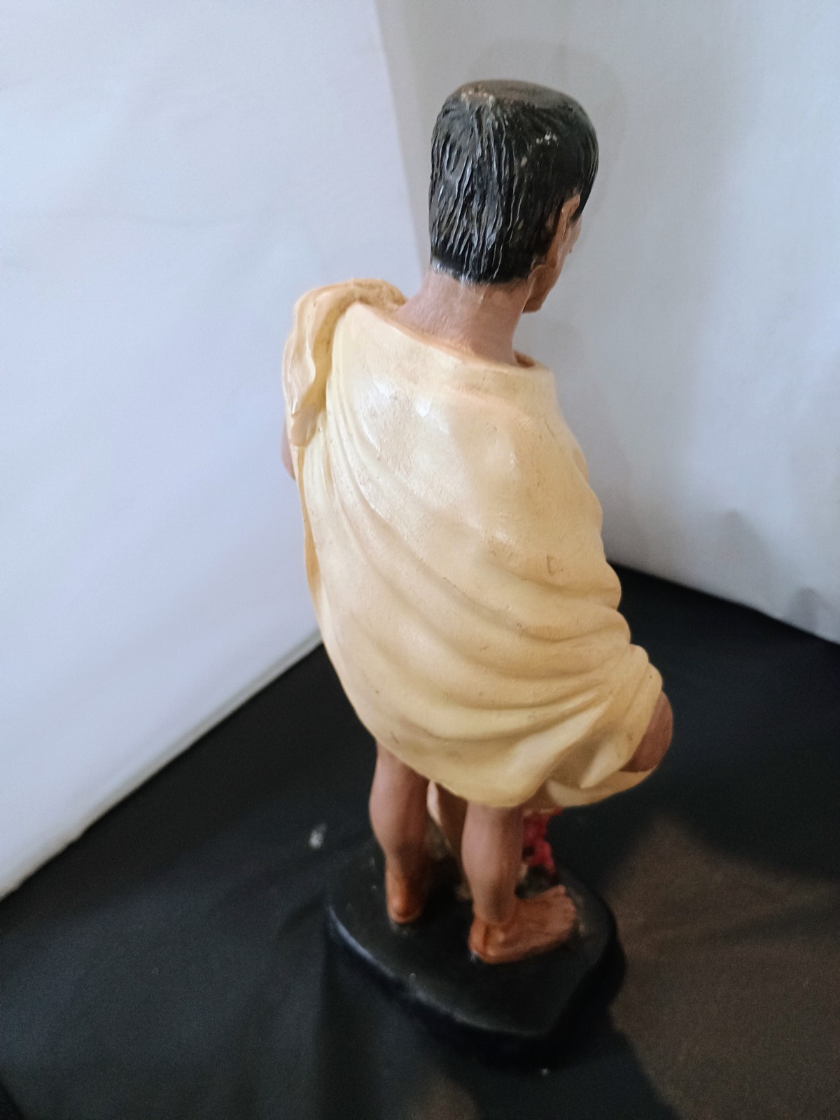 St. Juan Diego W/ Our Lady Of Guadalupe Polyresin Statue 11″ 3 lbs. Vintage