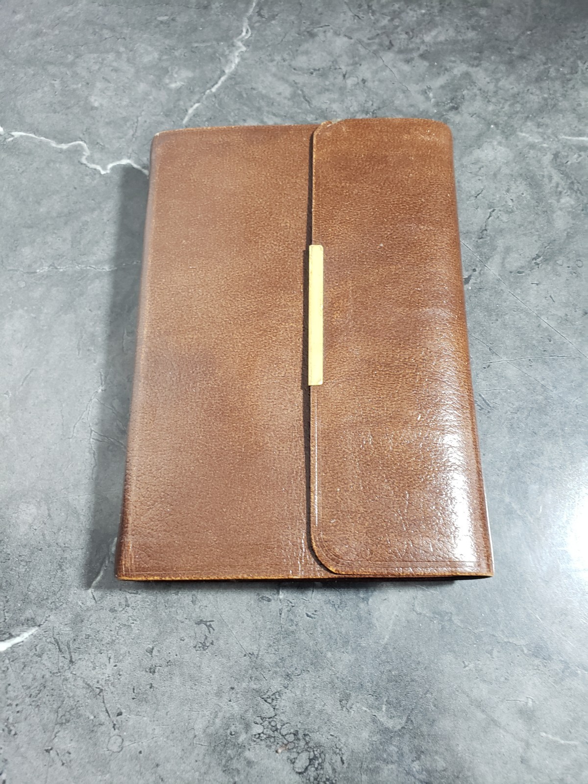Vintage Thomas Nelson Holy Bible KJV Red Letter 115brs Bonded Leather 1972