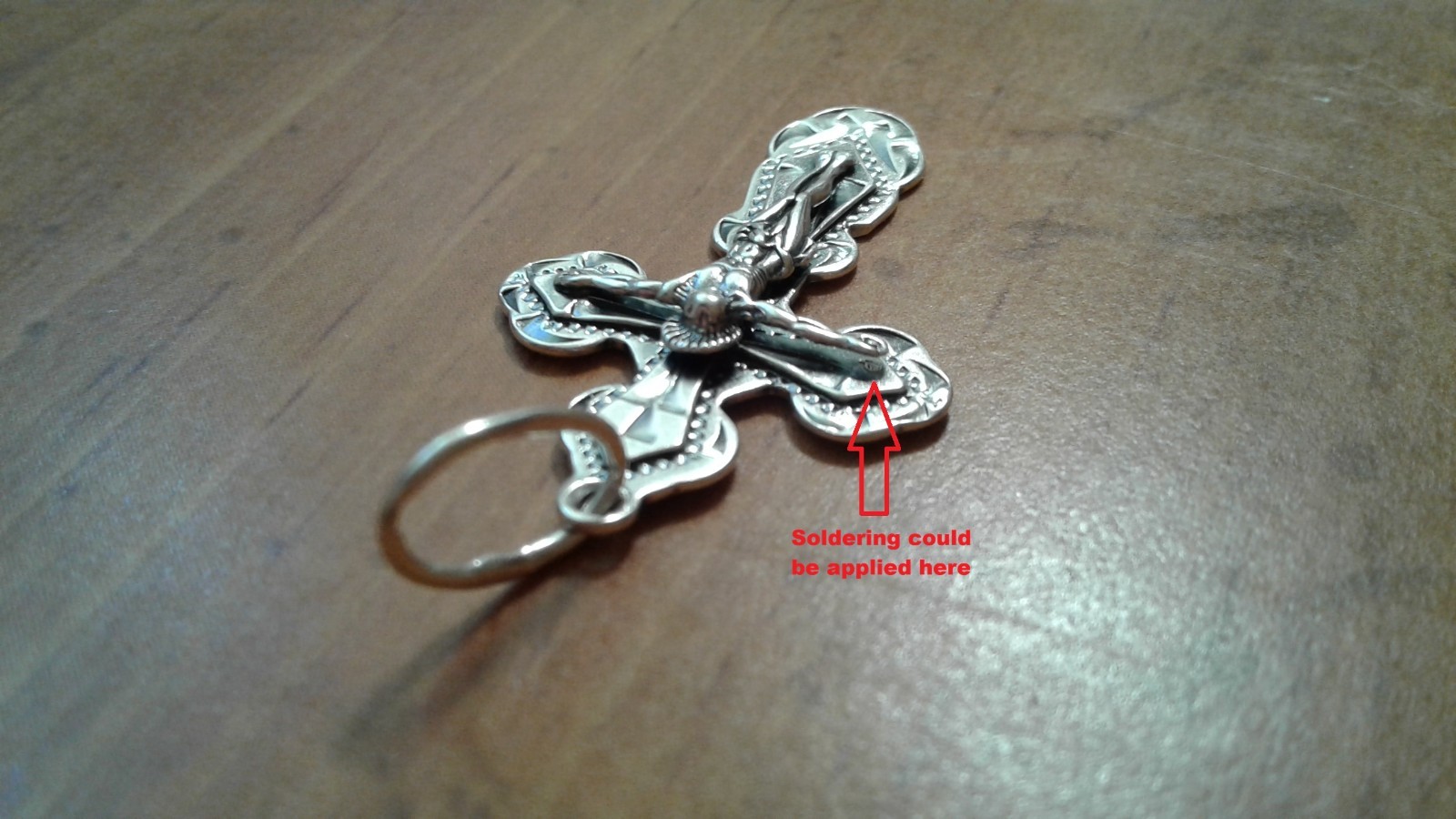 LOT OF 21 VTG ORTHODOX STERLING SILVER CROSSES 48g FOR REFURBISHING /ARTS/CRAFTS