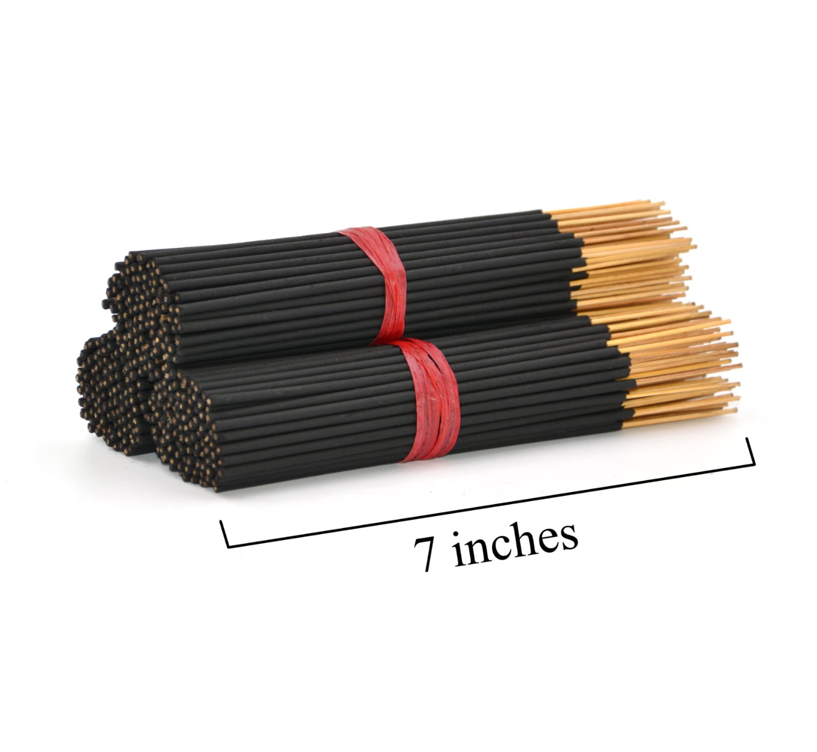 Vanilla Bean Exotic Incense Sticks 7 Inch – Bulk 7″ – 85 to 100 Sticks, Black
