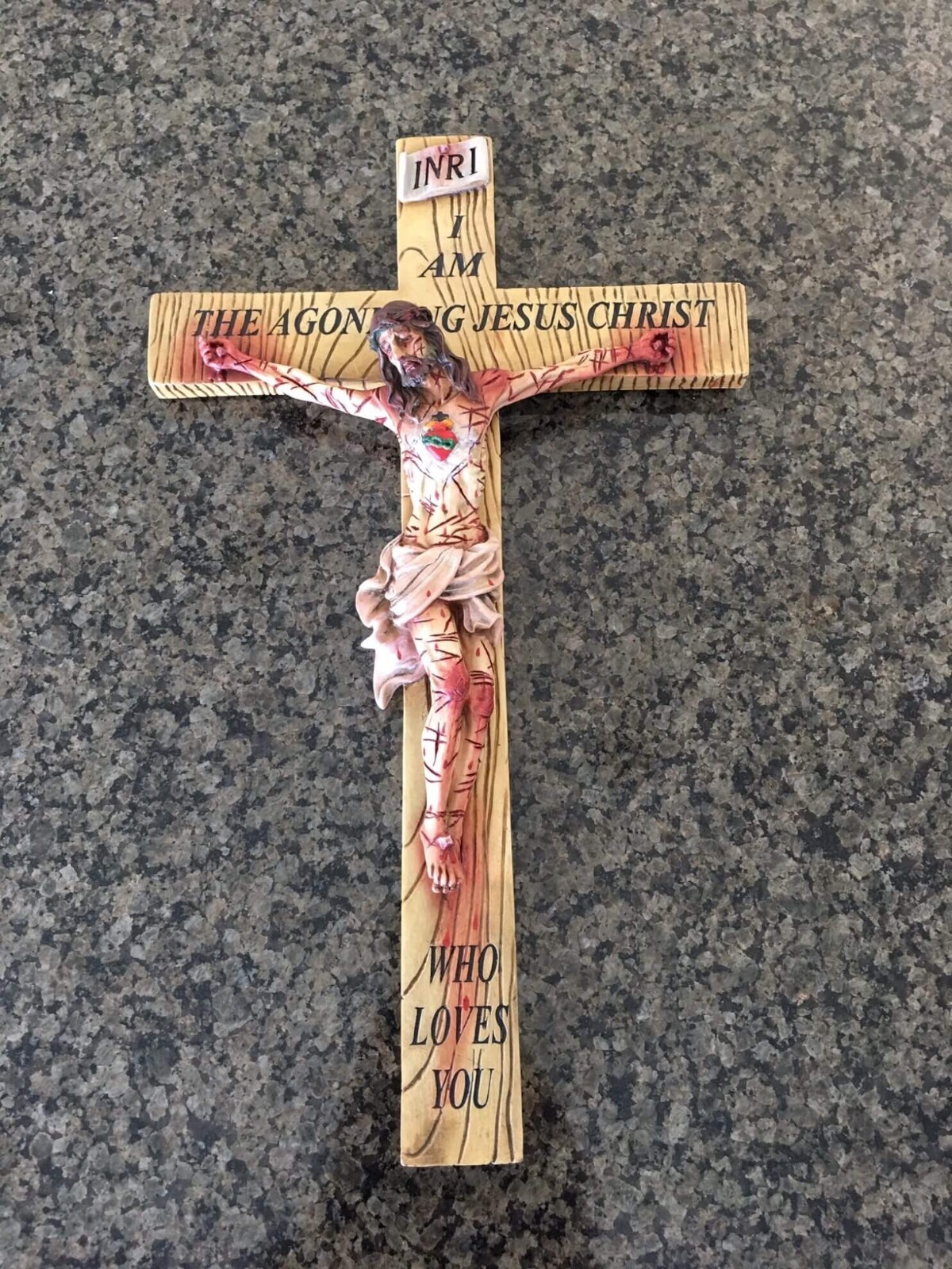 Crucifix Of The Most Precious Blood 17″ Religious Statue