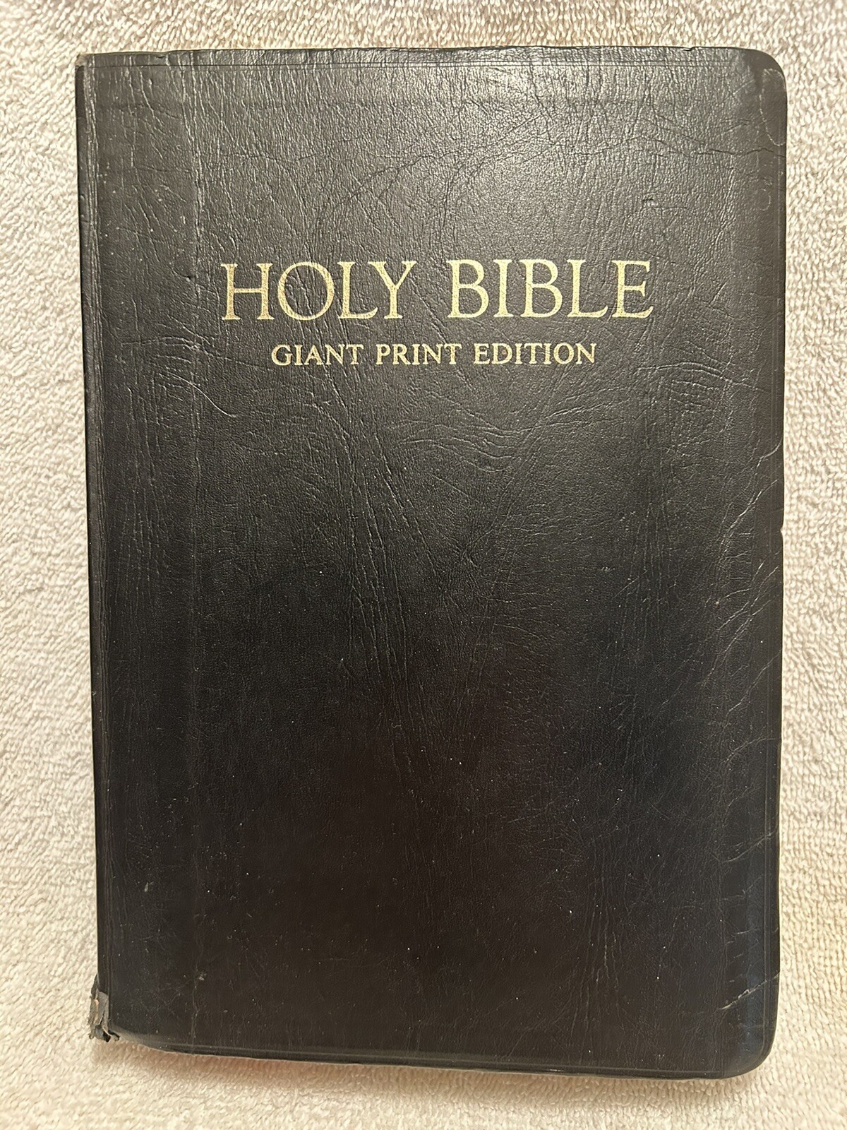 Holy Bible Giant Print KJV Red Letter Concordance Nelson 1973 Gilt Edge In Box
