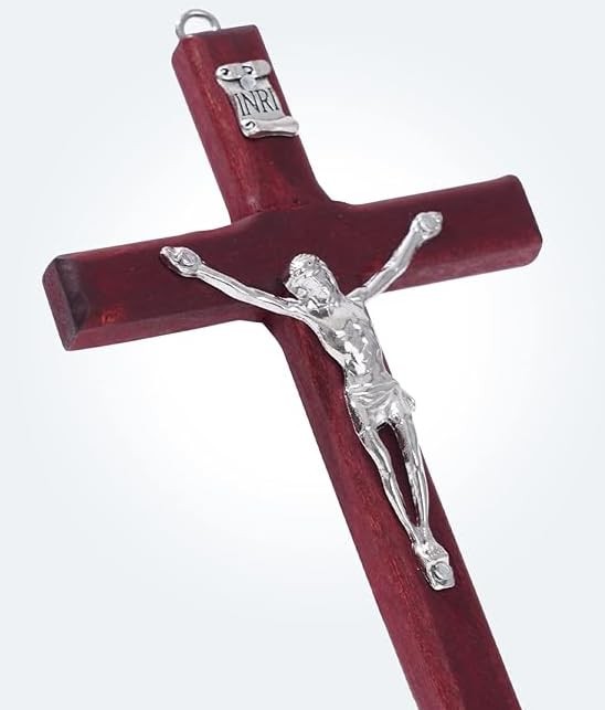 Handmade Wood Cross Wall Decor – Catholic Crucifix , Crucifix Wall Cross Bap