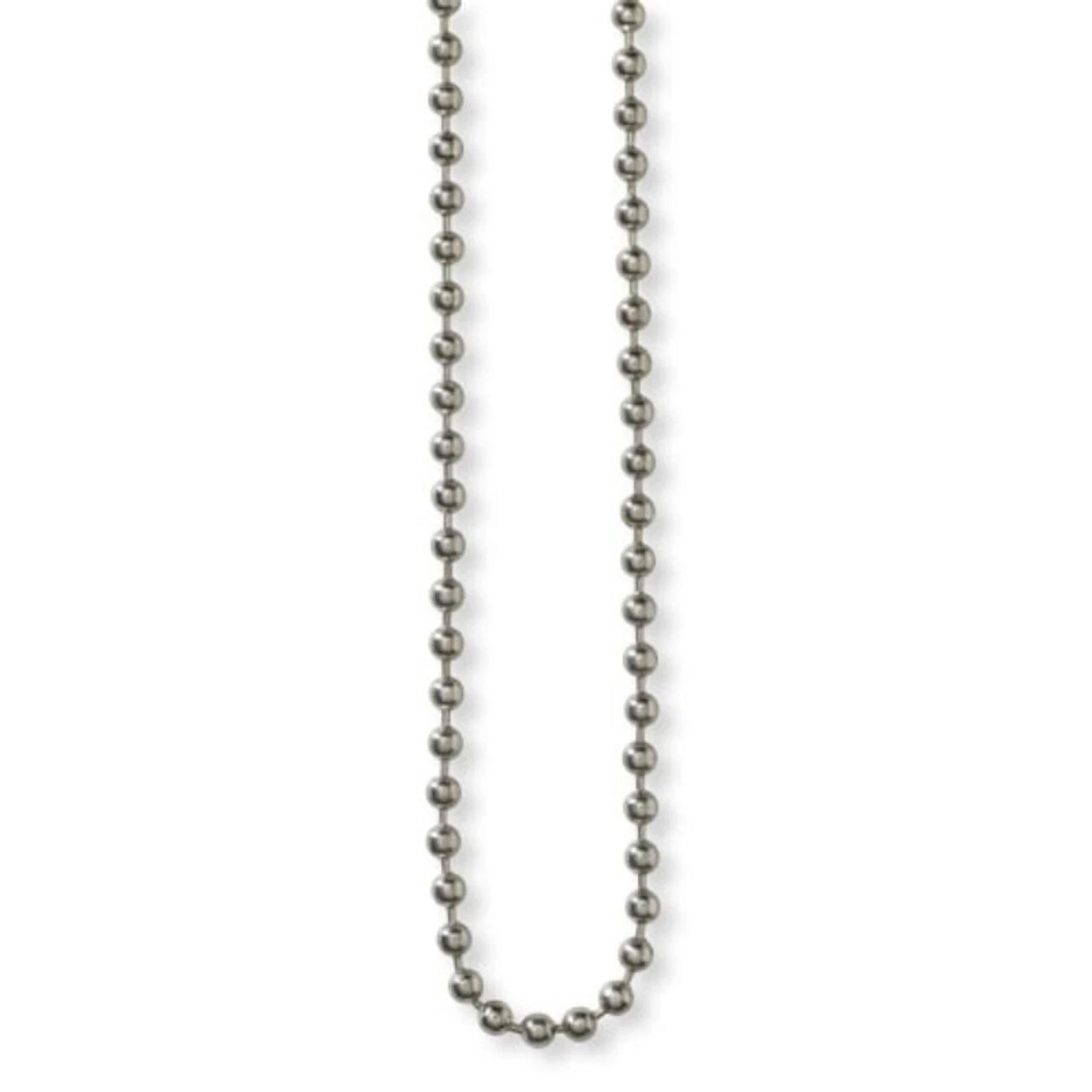 Stainless Steel Ball Chain for Devotional Medals & Crucifixes – 24″ x 3.2mm (#6)