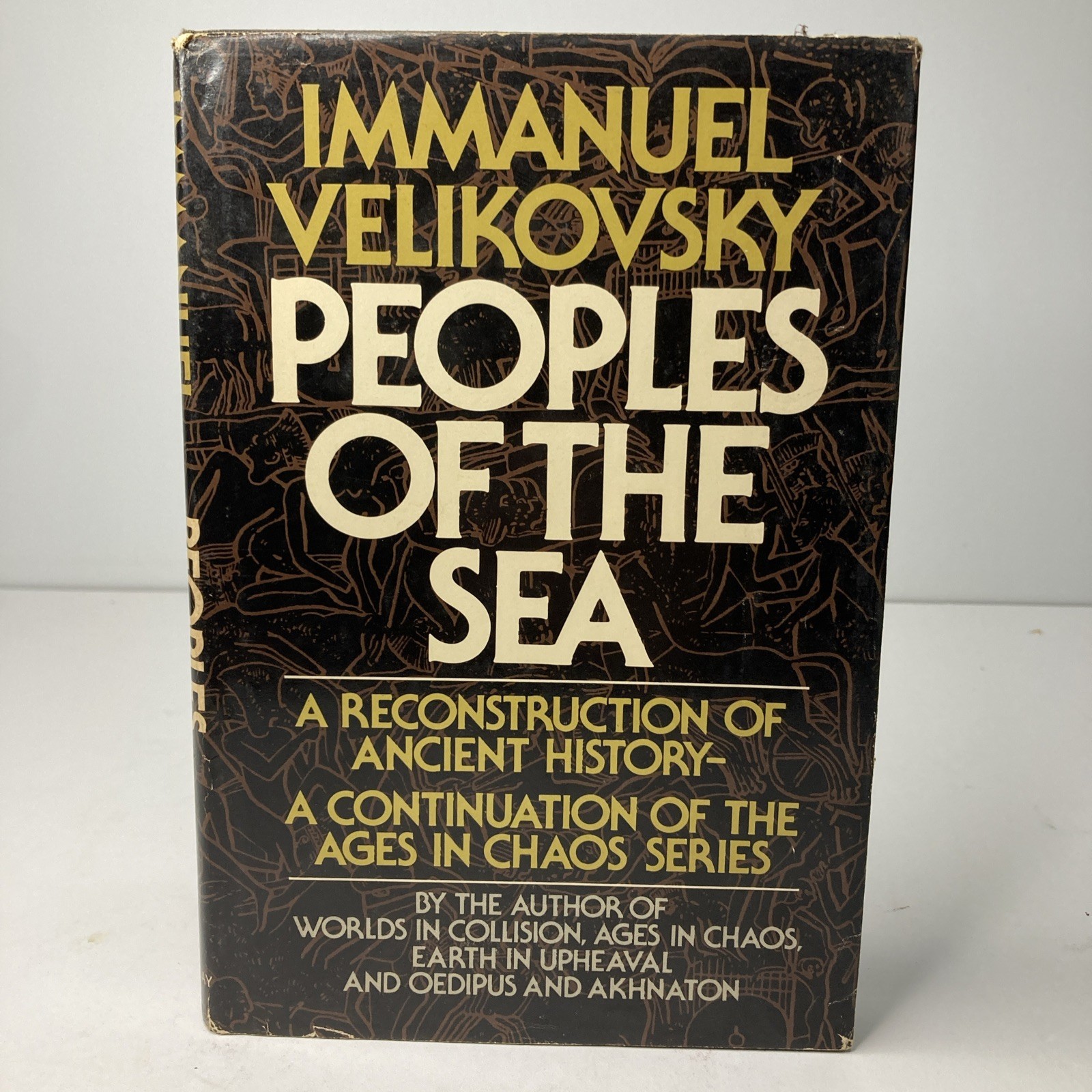 Immanuel Velikovsky Peoples of the Sea 1977 Doubleday Hardcover DJ Good
