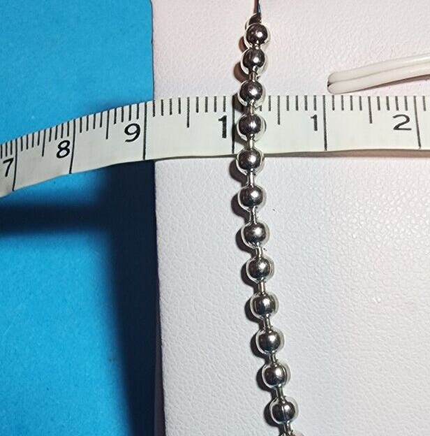 Stainless Steel Ball Chain for Devotional Medals & Crucifixes – 24″ x 3.2mm (#6)